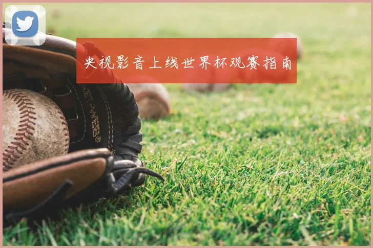 央视影音上线世界杯观赛指南