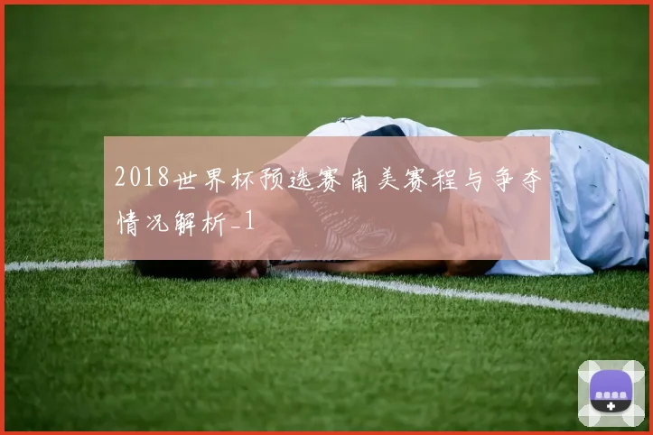 2018世界杯预选赛南美赛程与争夺情况解析_1
